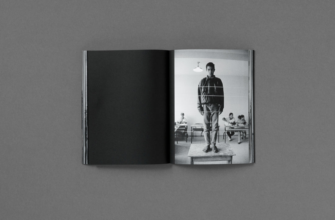 Hicham Benohoud – The Classroom, book published by Loose Joints. Edited by Sarah Chaplin Espenon.