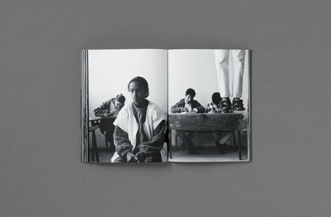 Hicham Benohoud – The Classroom, book published by Loose Joints. Edited by Sarah Chaplin Espenon.