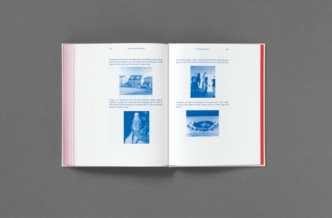 Oliver Chanarin – A Perfect Sentence book published by Loose Joints.
