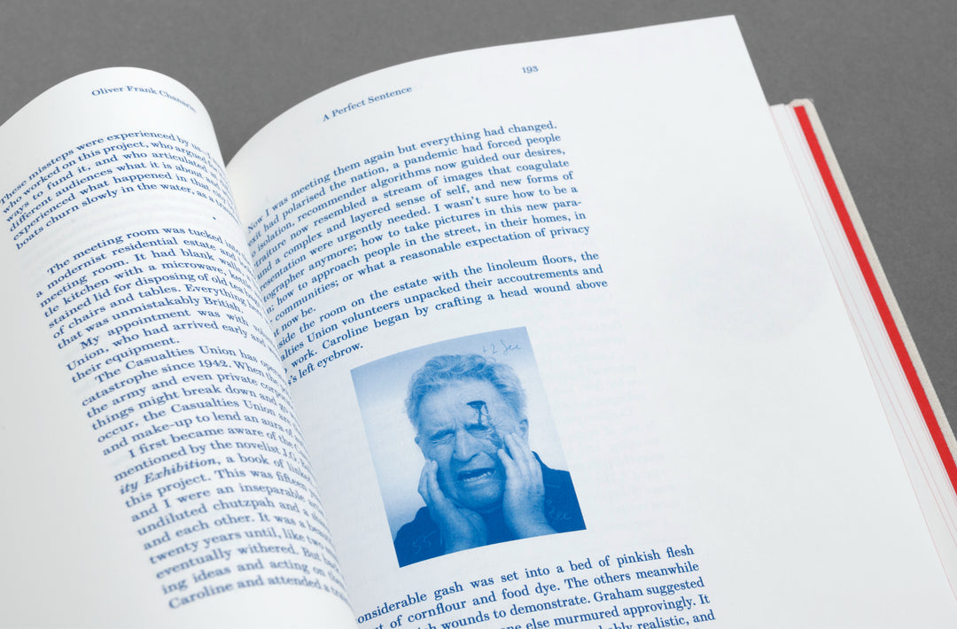 Oliver Chanarin – A Perfect Sentence book published by Loose Joints.