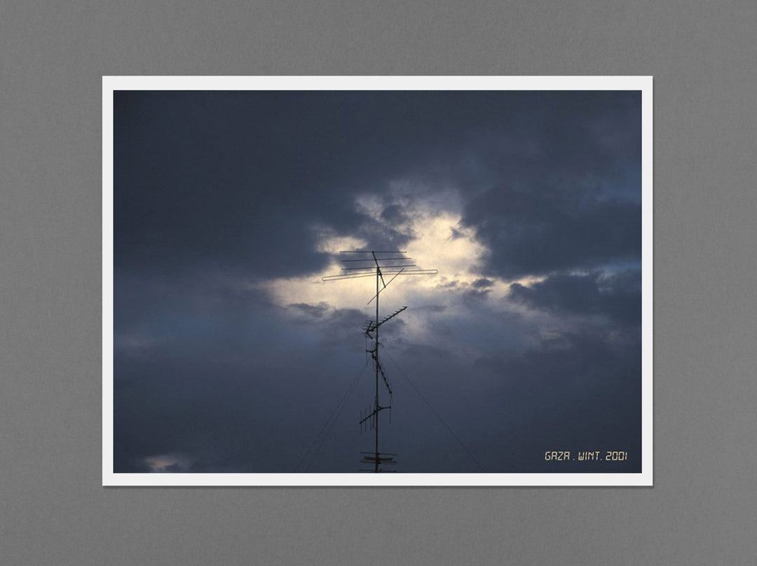Taysir Batniji - Disruptions Fundraising Print Edition, Sky Over Gaza.