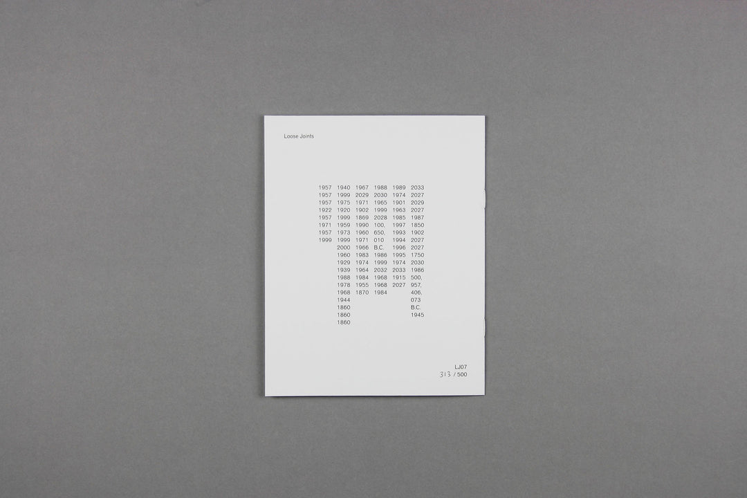 Richard McGuire - Here 1989 - Loose Joints Publishing
