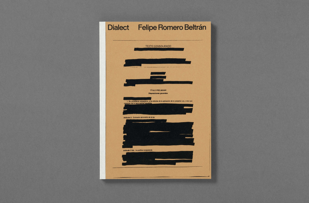 Felipe Romero Beltrán – Dialect photobook published by Loose Joints