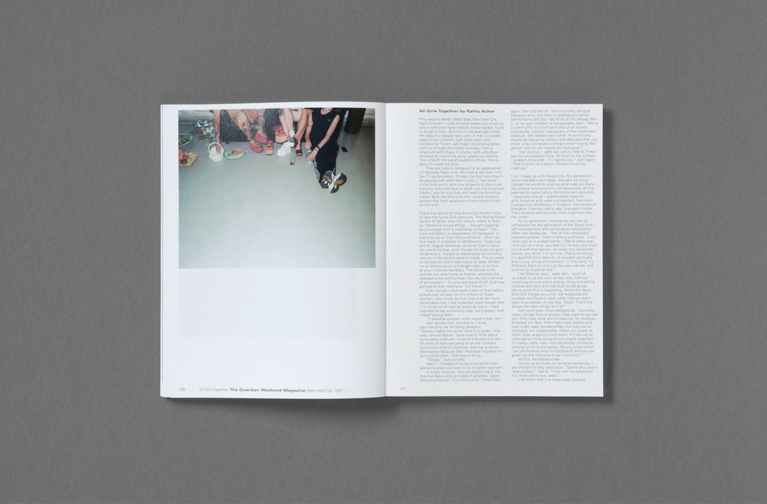 Nigel Shafran – The Well, book published by Loose Joints. Text by Phil Bicker, Anna Cockburn, Charlotte Cotton, Katie Grand, Alex Harrington, Phyllis Posnick and Kathy Acker. Edit by Linda van Deursen.