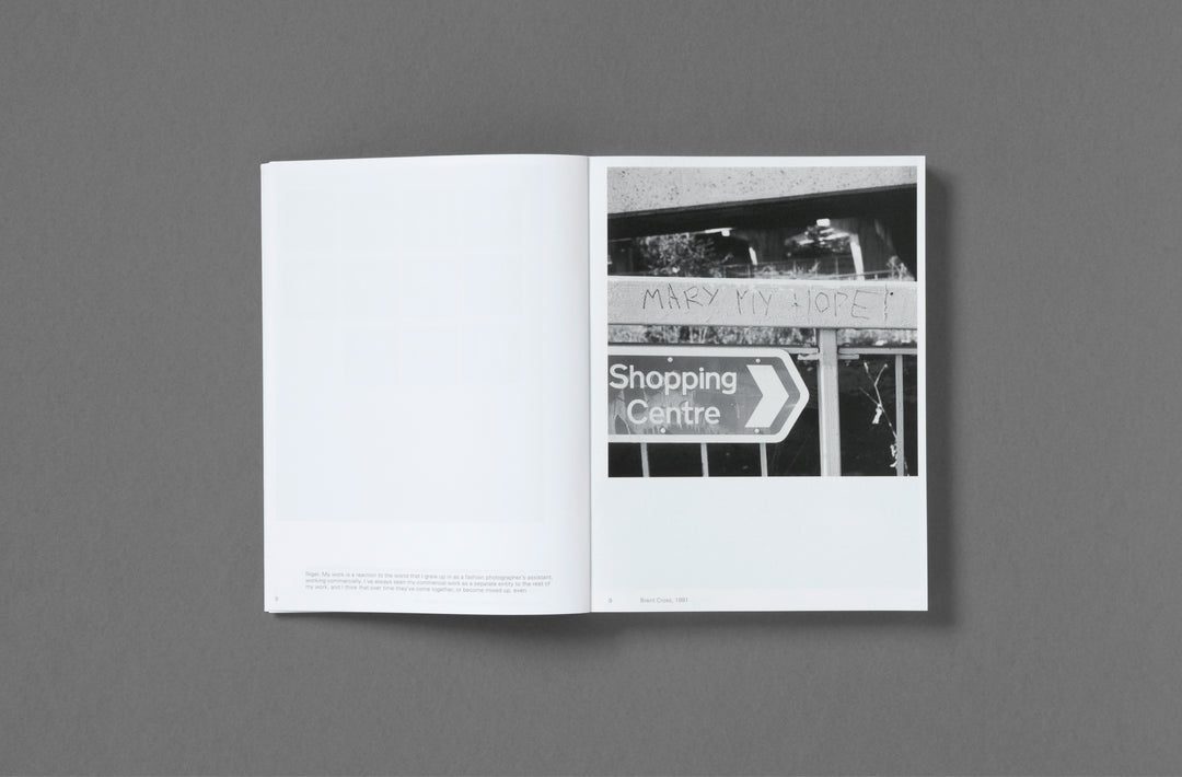 Nigel Shafran – The Well, book published by Loose Joints. Text by Phil Bicker, Anna Cockburn, Charlotte Cotton, Katie Grand, Alex Harrington, Phyllis Posnick and Kathy Acker. Edit by Linda van Deursen.