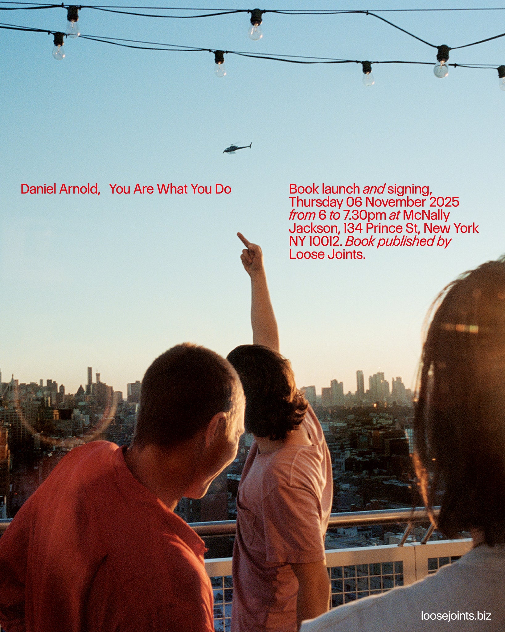 Daniel Arnold New York Launch