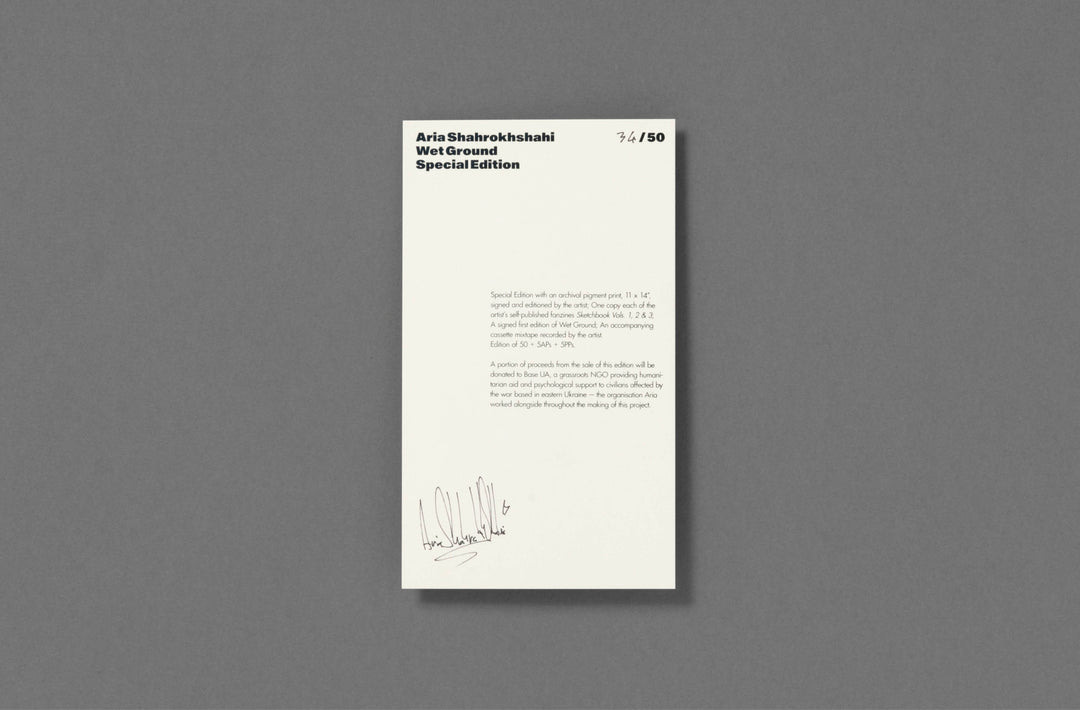 Aria Shahrokhshahi – Wet Ground Special Edition