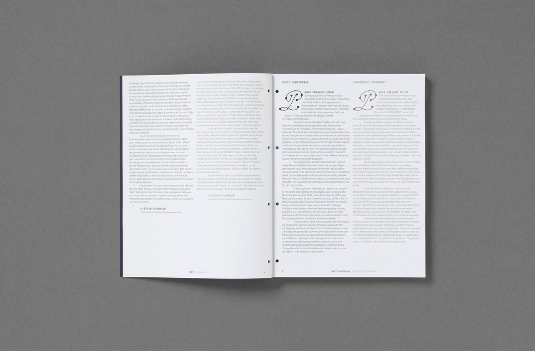 Passé Présent Futur: the Fondation d’entreprise Hermès Artists' Residencies curated by Emmanuelle Luciani